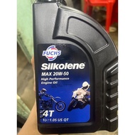 SILKOLENE MAX20W-50 4T MAX 10W-40 HIGH PERFORMANCE