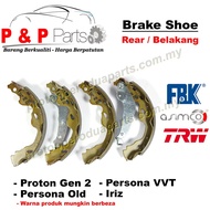 Rear Brake Shoe Lining Pad Belakang - Proton Gen 2 Persona Old Iriz Persona VVT