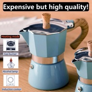 Aluminum Italian Moka Espresso Coffee Maker Percolators Stove Top Pot 36 cup 150300ML Kitchen Tools Stovetop Maker