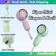 Mini Handheld USB Fan Super Cooling Mini Fan Kipas Kecil Tangan USB Charging Cooling Kipas Kecil Min