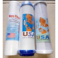 Water filter ro sedimen gac cto drinking water