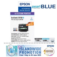 [SAME DAY DELIVERY] Epson L15150 Business A3 Wi-Fi Duplex All-in-One EcoTankInk tank Inkjet Printer 