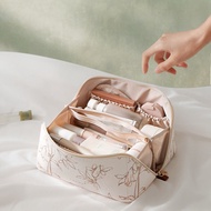 High end makeup bag/makeup storage bag/large capacity partitioned makeup bag   Cosmetic bag-17li