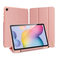 DUX DUCIS Tablet Cover Samsung Tab S6 Lite 10.4 Leather Flip Case Samsung Tab S6 Lite Casing Kicksta