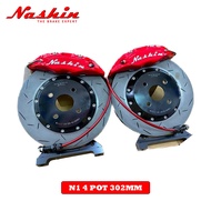 Proton Iriz/Persona BH (VVT) 2016+ - Nashin N1 Mini 4 Pot Big Brake Kit (302mm)