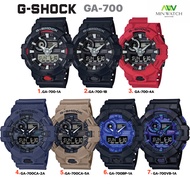 Casio G-Shock นาฬิกา รุ่น GA-700-1A/GA-700-1B/GA-700-4A/GA-700-7A/GA-700BNR-1A/GA-700BP-1/GA-700CA-5A/GA-700SKE-1A/GA-700SKC-1A/GA-700VB-1A ของแท้ 100% ประกันศูนย์casio จากร้าน MIN WATCH