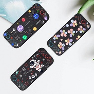 Cartoon Astronaut Case for Nintendo Switch OLED Clear Case Crystal Protect Shell Transparent Hard Case Dockable for Switch OLED