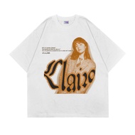YOUNG.CLUB | CLAIRO 4EVER | OVERSIZE T-SHIRT 24S | UNISEX UNISEX UNISEX | GRUNGE | Y2K | STREETWEAR 
