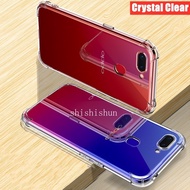 For OPPO R15 R15X R15pro CPH1831 CPH1835 PBCM10 case Transparent Soft Silicone Clear Rubber Gel Jelly Shockproof Case Four corner anti fall Cover