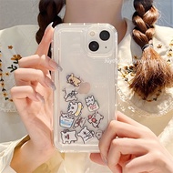 【ks1190.my】 摇摇乐手机壳 Mobile phone shell    摇摇乐   趣味   线条狗   iPhone/promax   手机壳   /苹果xr/xs软/潮Swinging 