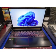 USED ACER NITRO 5 AN515-55 INTEL I5-10TH GTX1650ti GAMING LAPTOP