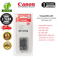 Canon BP-511A Battery For  EOS 20D、EOS 20Da、EOS 30D、EOS 40D、EOS 50D、EOS 5D、EOS D30、EOS D60、EOS Digit