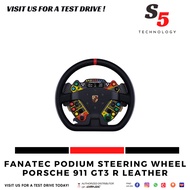 PC ONLY! FANATEC Podium Steering Wheel Porsche 911 GT3 R Leather / Simracing / sim racing / eracing 