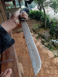 golok pamor Baduy dalam . Sulangkar