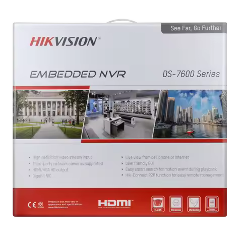 Hikvision 4K NVR 8-CH DS-7608NXI-K2/8P 16-CH DS-7616NXI-K2/16P 8/16 POE Ports AcuSense Facial Recogn