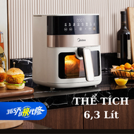 Nồi chiên không dầu Midea 63L không cần lật KZC6381 mới nhất 2023