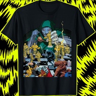Makeyoushine X Generation90 Marvel Doctor Doom Dwarf 3 Comic Cover T-Shirt – Men's Retro 90s Shirt U