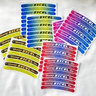 Takasago EXCEL ASIA PRINT RIMS STICKER - TAKASAGO PRINCUT RIMS LIST STICKER