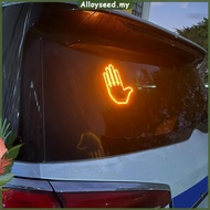 ✥Alloyseed✥【High Quality】 Hand Gesture Light LED Gesture Hand Light Funny Finger Car Light Car Acces