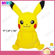 ตุ๊กตา โปเกม่อน ปิกาจู ท่านั่ง Pikachu Pikaju Pokemon ของเล่น ของเล่นเด็ก ของขวัญ งานป้าย ลิขสิทธิ์แท้