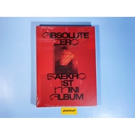 Baekho Absolute Zero Sealed Album NU’EST NUEST