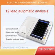 [COD] Medical Six-Channel ECG Machine, Portable, 23cm Large Screen, Touch Screen, 110mm * 20m, 12 Co