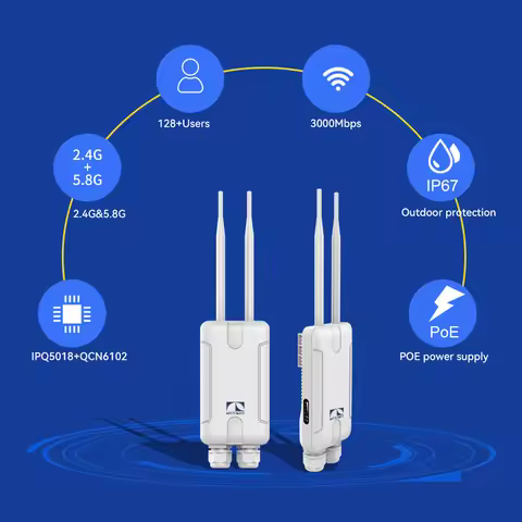 Outdoor wireless Access Point WiFi6 AX3000 dual band AP