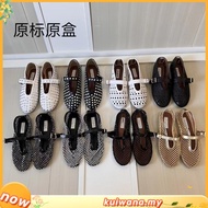 【Ready-STOCK】ALAIA  Ballet Shoes Flat Mary Jane Shoes 0152