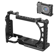 PULUZ Metal Camera Cage Expansion Mount Stabilizer Rig For Sony A6500 / A6400 / A6300 / A6000 Video 