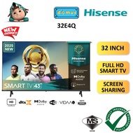 Hisense Smart TV 32 Inch HD Television Smart TV Murah 32" LED TV Digital Mytv 电视机 32E4Q Replace A400