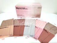 散裝現貨❗ Protector Daily COLOR Mask 粉紅 灰 大地色 奶茶啡系列 明星口罩 Palette Mask M size LEVEL 3
