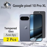2 Pcs Google Pixel 10 Pro XL Tempered Glass Anti-peeping Screen Protector For Google Pixel 9 10 Pro 