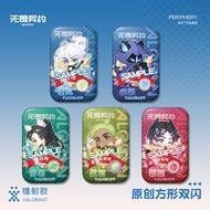 Gekko Clove Sage Omen Jett Anime Badges Pins VALORANT Women Brooch Cartoon Kawaii Cosplay Square Bro