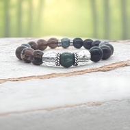 【綠龍水晶】Wind To Win | 綠龍雙眼金曜石天然水晶能量手鍊