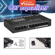 5/7/9 Band Car Equalizer Audio EQ Tuning Crossover Amplifier Parametric Car Preamplifier Audio Equal
