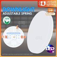 [NEW] 18W /24W /36W ONE SIZE FITS ALL LED Panel Light Adjustable Spring LED Downlight Ceiling Light 