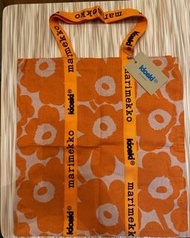 Marimekko Kioski Igelin Logo Solid Tote Bag
