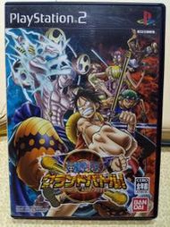 自有收藏 日本版 PS2主機專用遊戲光碟 One Piece grand battles 海賊王 航海王 偉大航路之爭3