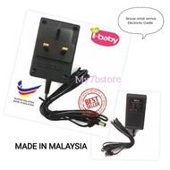 I Baby POMA Plug Charger Buaian Elektrik /Adapter Electronic Baby Cradle