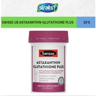 SWISSE UB ASTAXANTHIN-GLUTATHIONE PLUS 30'S (EXP: 2027/09)