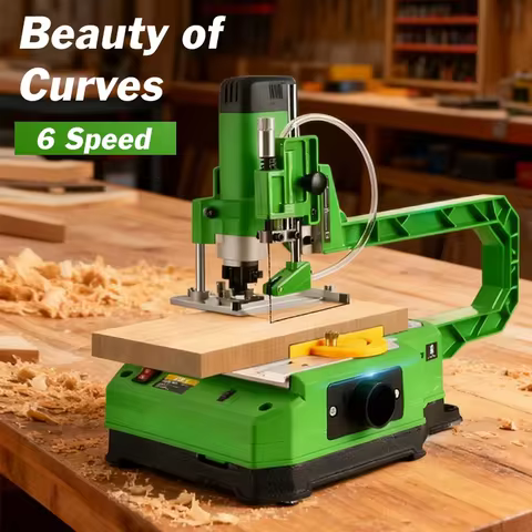 Desktop Curve Saw Desktop Scroll Saw for Precise Curve Cutting Table-mounted Curve Cutting Saw Jigsa