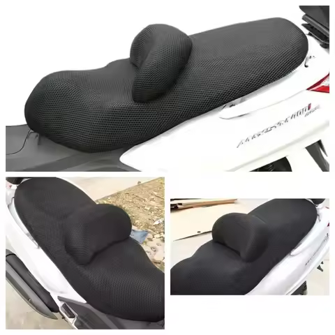 Motorcycle Seat Cover For SYM MAXSYM 400i MAXSYM400i MAX 400 Seat Protect Cushion 3D Honeycomb Mesh 