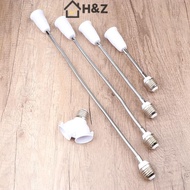 H&Z 18CM 28CM 38CM 48CM Flexible E27 To E27 LED Bulb Extension Lamp Holder Light Socket 220V LED Lam