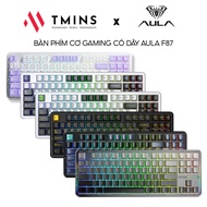 AULA F87/F87 Pro mechanical gaming keyboard (3 MODE / Sweep circuit / Hotswap / RGB LED) - Genuine p