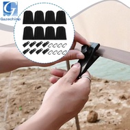 Gazechimp 8 Empty, Weighted Sandbags, Tarpaulin Clips, Windproof, Portable Canopy Weights for Hiking