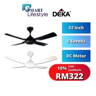 Deka Ceiling Fan DCX With Reverse Function / DC High Speed Motor