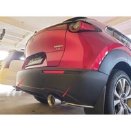 For Mazda 3 Mazda 6 CX-5 CX-8 CX-30 Stainless steel car exhaust pipe muffler Tail throat Exterior Re
