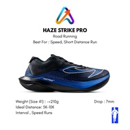 910 Nineten Haze Strike Pro Black Fast Run Running Shoes, Daily Running Shoes