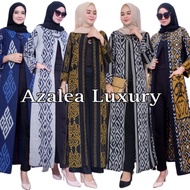 Atasan Wanita Outerwear Cardigan Long Outer tenun Kardigan Wanita Baju kerja Baju Batik atasan tenun