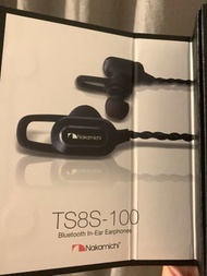 包郵 Nakamichi TS8S-100 Bluetooth in-ear earphones 藍芽耳機 耳筒 limited edition